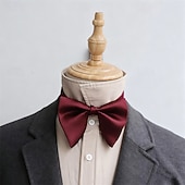 billiga Slipsar och flugor-Herr Fluga Modernt Modernt Rosett Enfärgad / vanlig färg Bröllopsfest Dagliga kläder