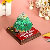 Недорогие Подарки-3D-календарь 2026, креативный настольный календарь-блокнот, 3D-календарь-блокнот 2026, настольный календарь, художественная скульптура-календарь, самодельная бумажная резьба, настольное украшение в