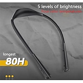 halpa Tasku-, kynä- yms. valot-1 kpl led-kaulavalaisin, handsfree-kaulavalaisin, 5 valotasoa, 4 lämpötilaa, ladattava USB-lukulamppu, korkealaatuinen kaulavalaisin, kirjavalo