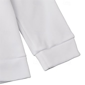 economico Felpa con cappuccio in pile-Per uomo Felpa con cappuccio Felpa con cappuccio a zip intera Felpa con cappuccio in pile Felpa con cappuccio foderata in pile Nero Bianco Rosso Blu Grigio scuro Con Cappuccio Semplice Blocco di
