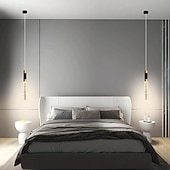 Недорогие Дизайн цилиндра-светодиодный подвесной светильник с регулируемой яркостью 34 см, хрустальный современный кухонный островной светильник, регулируемое подвесное освещение для кухонного острова, светодиодная люстра из