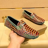 preiswerte Freizeit-Loafer-Herren-Loafer in Rot und Orange mit Schlangenmuster – Partyschuhe mit exotischem Muster zum Hineinschlüpfen für formelle Anlässe, Hochzeiten und das Nachtleben