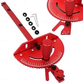 cheap Home Supplies-Table Saw Miter Gauge for Table Saws, Band Saws, and Router Tables (Red)