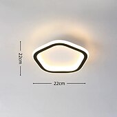 זול אורות תקרה-23 cm עיצוב עיגול / עגול צורות גיאומטריות נורות תקרה אקרילי אקרילי מודרני 110-120V 220-240V