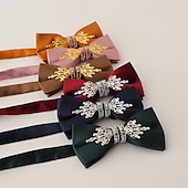 Недорогие Мужские галстуки и бабочки-Муж. Бабочка Современный современный Металл Цветочный принт Свадебные прием На каждый день