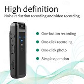 abordables Caméras, appareils photo et vidéo-Caméra d&#039;action Portable Rechargeable Enregistrement d&#039;images et fonction vidéo Mini CMOS 20.0MP 1080p 32 GB H.264 Cadeau