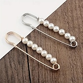 ieftine arte, meșteșuguri și cusut-4 broșe din perle artificiale – ace de siguranță pentru eșarfă, hijab, șal și pulover pentru femei, set elegant de accesorii de modă