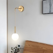 ieftine Aplici de Interior-Aplice LED în stil nordic, aplice de perete pentru living, dormitor, aplice din aluminiu, becul 110-240v nu este inclus