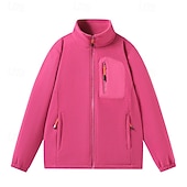 economico Giubbotti e cappotti da uomo-Per uomo Giacca Invernale Giacca in Pile Giacca Casual Vacanza Quotidiano Calore Termico Tasca Pile Autunno Inverno Semplice Moda Streetwear Collo alla coreana Regolare Nero Rosa Rosso Viola Verde