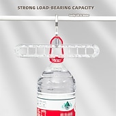  3 шт. компактных вешалок для одежды, 9 слотов, каскадная вешалка для одежды, вешалка для хранения одежды, складной шкаф, органайзер для вешалок, многофункциональный органайзер для дома и общежития