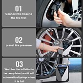 رخيصةأون أدوات إصلاح السيارات-جهاز تشغيل السيارة متعدد الإمكانات، مضخة قابلة للنفخ، شاحن محمول 8000 مللي أمبير في الساعة، جهاز تشغيل تلقائي، مشغل بطارية السيارة في حالات الطوارئ