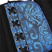 abordables Corsets-Femmes Corset Shapewear Serre-taille Gaine Sculptante Corset sexy Sexy Doux Fleuri Dos nu Vacances Soirée Rue Sans manches Corset Rose Claire Marron Bleu de minuit Printemps Automne Coupe sur mesure