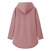 abordables Ensembles deux pièces-Femmes Chaud Quotidien Ensembles deux pièces Survêtement Ensembles de Pantalons manche longue À capuche Graphique Uni Cordon de serrage Imprimé Occasionnel Quotidien Noir Gris foncé Bleu Automne