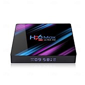 baratos Boxes de TV-Android 9.0 h96 máx. Bluetooth 4.0 4K RK3318 2 GB 16 GB