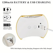 economico luci di Natale all&#039;aperto-Luce notturna a LED intelligente con sensore di movimento PIR, lampada da parete portatile magnetica, 3 modalità di illuminazione, installazione wireless per terrazza, ingresso, camera da letto,