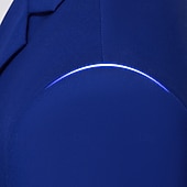 abordables Blazers Classiques pour Hommes-Homme Blazer Costumes Affaires Cocktail Fête de mariage 2 Pièces Mode Occasionnel Printemps Automne Polyester Uni Avec Poches Boutons Confortable Simple Boutonnage veste Noir Blanche Jaune Rose Claire