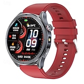 abordables Relojes inteligentes-iMosi ET472 Reloj inteligente 1.53 pulgada Smartwatch Reloj elegante Bluetooth ECG + PPG Podómetro Recordatorio de Llamadas Compatible con Android iOS Mujer Hombre Llamadas con Manos Libres
