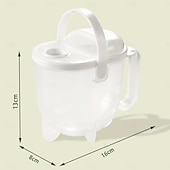 economico Utensili e gadget da cucina-filtro per la pulizia dei cereali per la lavatrice automatica del riso – cestello per il colino del riso, utensile da cucina per un lavaggio efficiente dei cereali e per la preparazione degli alimenti