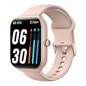 abordables Montres connectées-IDW16 Montre intelligente 1.95 pouce Smartwatch Montre Connectée Bluetooth Podomètre Rappel d&#039;appel Contrôle de l&#039;Activité Compatible avec Android iOS Hommes Longue Veille Appels Mains Libres Étanche