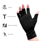 baratos Cuidados Pessoais &amp; Saúde-1 par de luvas de compressão para artrite, suporte para alívio da dor, tendinite do túnel do carpo, doença reumatoide, suporte para pulso, esportes ao ar livre, ciclismo, corrida, exercícios,