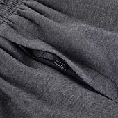 baratos Calças de Corrida &amp; Meias-Homens Calças de perna reta Calças de Dormir Com bolsos Calças Ginásio Roupa Esportiva Dar certo Outono &amp; inverno Academia Exterior Corrida Delgado Roupa de esporte Roupas Esportivas Cor Sólida Preto