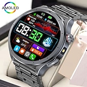 abordables Relojes inteligentes-iMosi ET472 Reloj inteligente 1.53 pulgada Smartwatch Reloj elegante Bluetooth ECG + PPG Podómetro Recordatorio de Llamadas Compatible con Android iOS Mujer Hombre Llamadas con Manos Libres