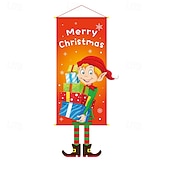 2025 nieuw wandtapijt voor slaapkamerdecoratie, deurdecoratie, etalage van hotel en winkelcentrum, festivaldecoratie, stoffen ornament voordelige kerst tapijt opknoping-2025 nieuw wandtapijt voor slaapkamerdecoratie, deurdecoratie, etalage van hotel en winkelcentrum, festivaldecoratie, stoffen ornament