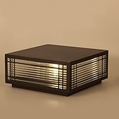 Недорогие Постовый свет-Водонепроницаемые наружные светильники-колонны, уличные светильники-колонны, квадратные светильники-колонны со степенью защиты IP65, уличные водонепроницаемые светильники-колонны из алюминиевого