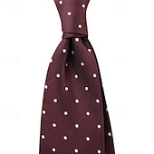 abordables Cravates &amp; noeuds papillons-Homme Cravates Mode Classique Moderne Contemporain Paisley À Motifs Fête de mariage Tenue quotidienne