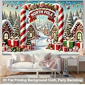 Недорогие рождественский гобелен висит-Halloween Скелет Современное Гостиная Домашний декор