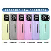 cheap iPhone Cases-Phone Case For iPhone 17 Pro Max 17 Air 16 15 14 Pro Max 13 Pro Max Back Cover Camera Lens Protector Non-Yellowing Shockproof Retro PC