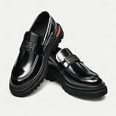 Недорогие Кожаные лоферы премиум-класса-Мужские коричневые пенни-лоферы из натуральной кожи – элегантные туфли без застежек для офиса, свадеб и официальных мероприятий