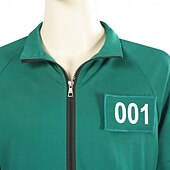 رخيصةأون أزياء رجالية-تحدي البقاء على قيد الحياة في الدراما الكورية 456 001 ملابس كوستيوم بدلة رياضية كاجوال تأثيري الفيلم for رجالي بالغين عيد الرعب مهرجان أداء مناسب للحفلات