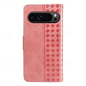 رخيصةأون جراب للهواتف الأخرى-هاتف غطاء من أجل غوغل بكسل 10 برو XL بيكسل 9 برو اكس ال Pixel 8 Pro Pixel 7 Pro حافظة بطاقة المحفظة حماية كاملة للجسم مع الحبل ضد الصدمات مكتب  /  الأعمال جلد PU
