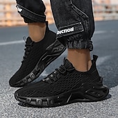 cheap Men&#039;s Sneakers-Men&#039;s Red Fashion Sneakers – Breathable Lace-Up Sport Shoes with Modern Sole Design for Running, Gym, Streetwear and Casual Weekend Outfits