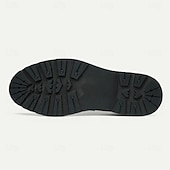 זול מכנסי עור פרימיום-נעלי לוקס שחורות לגברים עם ציציות, נעלי עסקים קלאסיות, ללבישה במשרד, מסיבות ואירועים חצי רשמיים