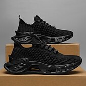 cheap Men&#039;s Sneakers-Men&#039;s Red Fashion Sneakers – Breathable Lace-Up Sport Shoes with Modern Sole Design for Running, Gym, Streetwear and Casual Weekend Outfits