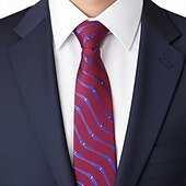 halpa Miesten kravatit ja rusetit-Miesten Kravaatit Klassinen Raidat ja Plaid Muodollinen iltajuhla Deitti Juhlat