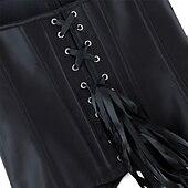 Недорогие Корсеты-Жен. Корсет Корректирующее белье Утягивающее белье Корректирующее белье Сексуальный корсет На каждый день Полоса Неровная кромка Открытая спина Отпуск Для улицы Свидание Без рукавов холодный прием