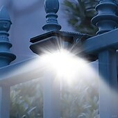 economico Lampada proiettore e proiettore laser-Striscia luminosa di sicurezza solare per esterni con funzione di commutazione automatica - impermeabile IP65, 3 modalità di illuminazione (temporizzata/dimmerabile/mantenimento della luminosità)