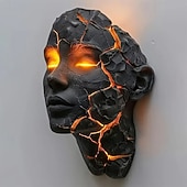 preiswerte Haushaltsgeräte-trendige Shattered Soul-Wandlampe, 3D-Illusion, LED-Wandlampe, zerbrochener Glaseffekt, Leuchte, geeignet für Schlafzimmer, Wohnzimmer, Bars, Cafés – energieeffizient und einfach zu installieren