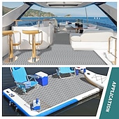 halpa Alennus $30:een-Korkealaatuinen eva-vaahtomuovivenepohja - UV-suojattu, liukumaton, likaa hylkivä, helppo puhdistaa ja asentaa, sopii täydellisesti kaikentyyppisiin veneisiin, veneen lattian suojaus, teksturoitu