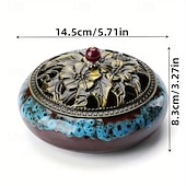 levne Osobní péče a zdraví-Vintage keramický kadidelnice ideální pro jógovou meditaci a dekoraci místnosti - bez vůně, vhodná pro íd al-fitr (ramadán)