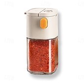 levne Kuchyňské potřeby-odměrka na koření, slánka nebo pepřenka, kuchyňská nezbytnost, sklenice na odměrku koření sůl paprika pepř kmínový prášek dávkovač cukru dózička na koření, bez BPA