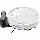 abordables Aspiradoras-Nuevo robot aspirador con recarga automática, barrido, succión, arrastre, control por voz, robot de barrido con aplicación de control remoto.