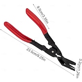 cheap Vehicle Service-Panel Clip Pliers, Car Trim Rivet Removal Tool - Ergonomic Tools Multifunctional Puller for Maintenance Truck Auto Road Trip Automotive Repair Vehicle