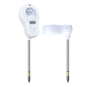 levne Domácí přístroje-Digitální tester půdy - monitor s více parametry vhodný pro měření pH/vodivosti/teploty/vlhkosti/osvětlení s LED displejem