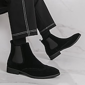 Férfi barna színű, velúr stílusú, bebújós, rugalmas oldalsó szabással rendelkező chelsea csizma, elegáns hétköznapokra, partikra és munkába egyaránt. olcso Chelsea csizma-Férfi barna színű, velúr stílusú, bebújós, rugalmas oldalsó szabással rendelkező chelsea csizma, elegáns hétköznapokra, partikra és munkába egyaránt.