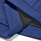 cheap Basic Hoodies-Men's Hoodie Pullover Hoodie Sweatshirt Button Up Hoodie Black Navy Blue Royal Blue Khaki Light Grey Hooded Plain Patchwork Color Block Sports &amp; Outdoor Casual Daily Streetwear Cool Sportswear Spring