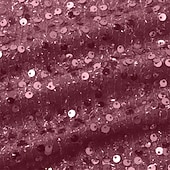  Per donna Maglietta Paillettes Patchwork Tinta unica Moda Elegante Classico Manica Lunga Girocollo Top Regolari Quotidiano Weekend Rosa Primavera Autunno